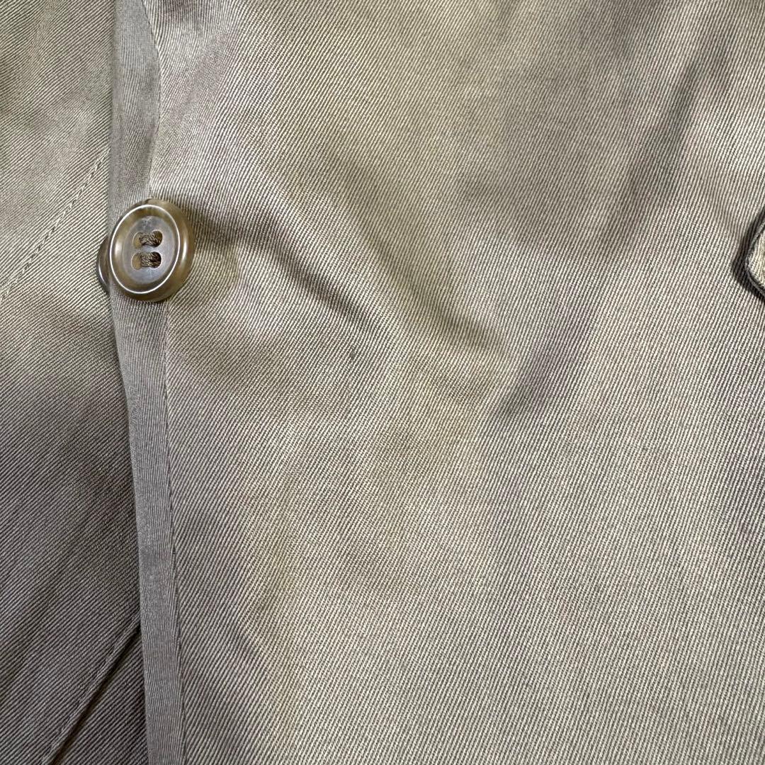 美品✨バーバリーズ ステンカラーコート トレンチ 薄手 コットン100 7A3