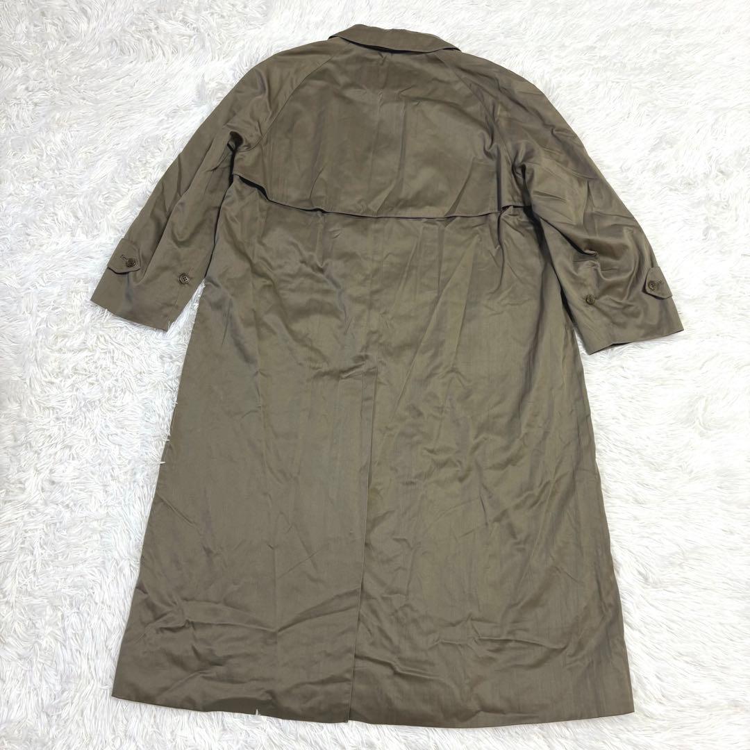 美品✨バーバリーズ ステンカラーコート トレンチ 薄手 コットン100 7A3