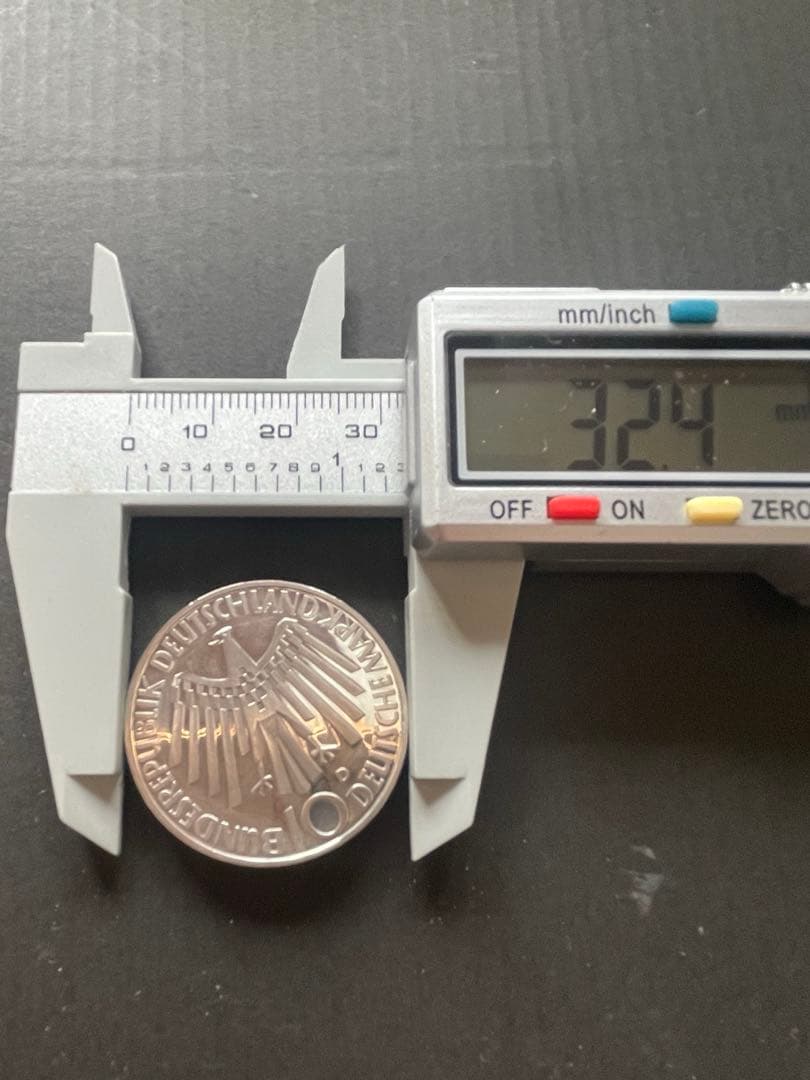 1972年・ドイツミュヘンオリンピック記念10マルクプルーフ銀貨