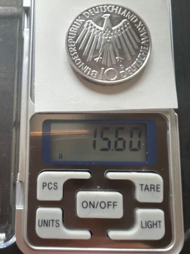 1972年・ドイツミュヘンオリンピック記念10マルクプルーフ銀貨