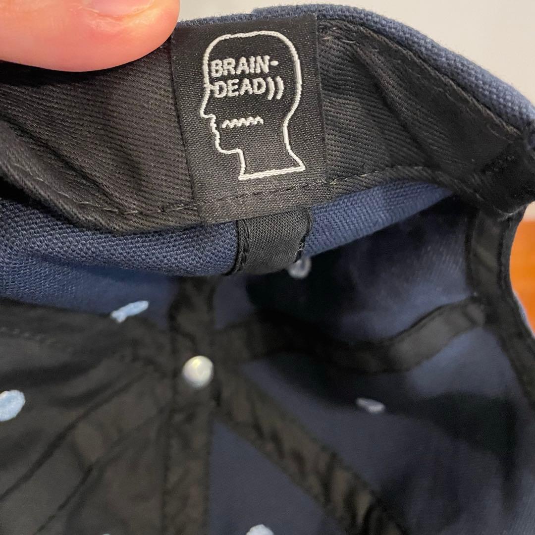 BRAIN DEAD CALIFORNIA DESIGNS ロングブリムキャップ