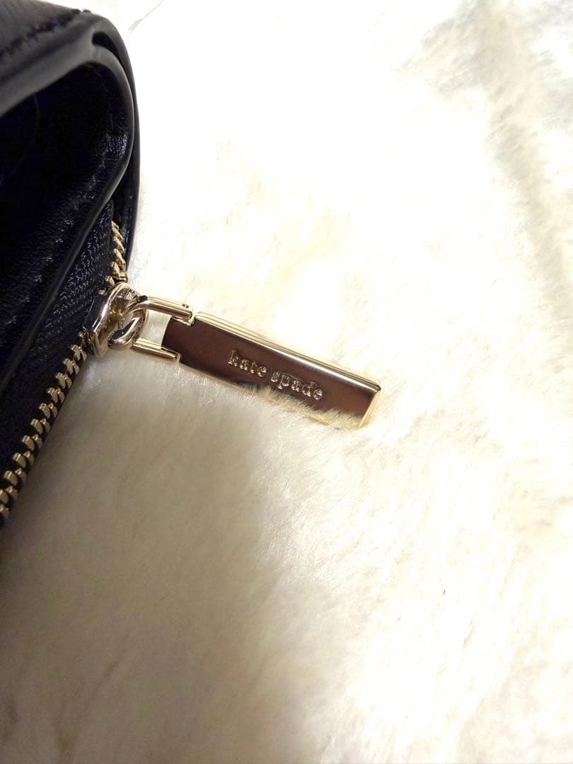 【美品】kate spade New York ミャオ スモール ウォレット