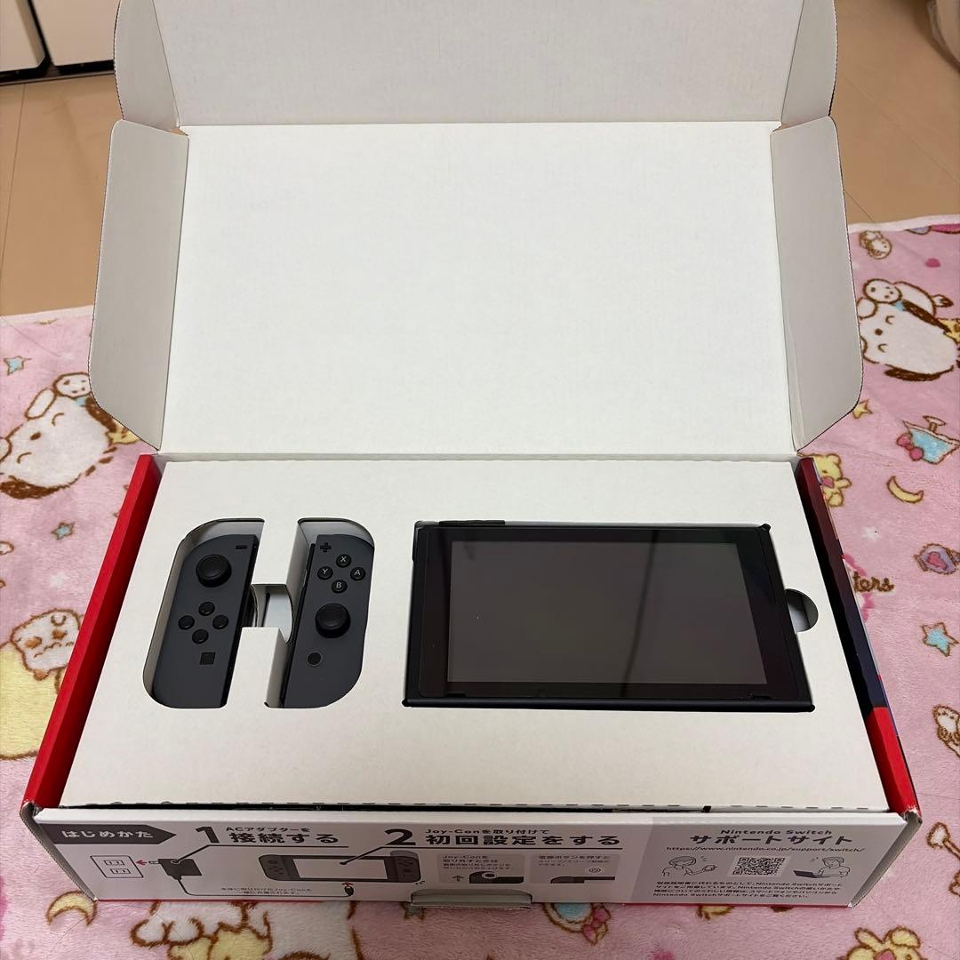 wackoテンダー美品Nintendo Switch 本体 グレー