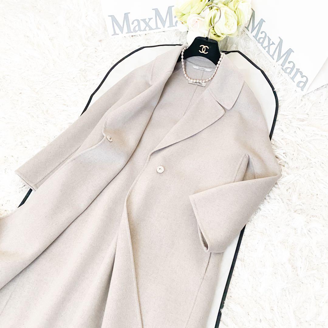 ★新品同様★マックスマーラ S MaxMara クチートアマーノコート★