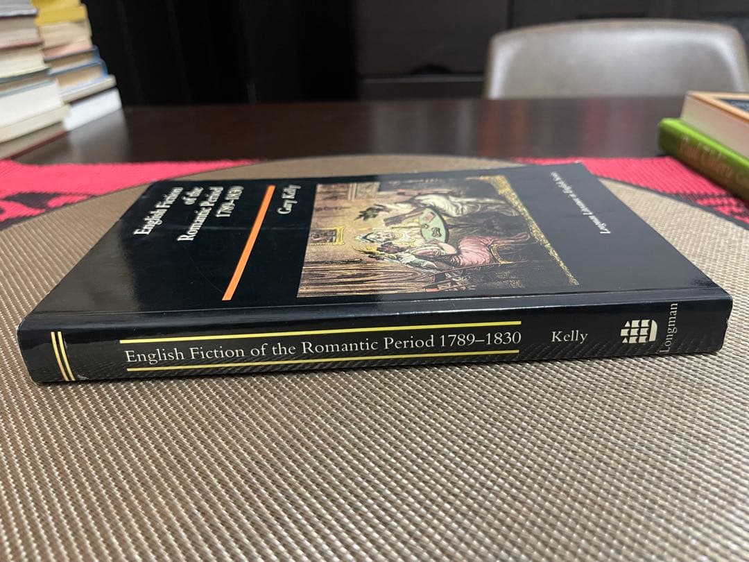 洋書 English Fiction of the Romantic Period