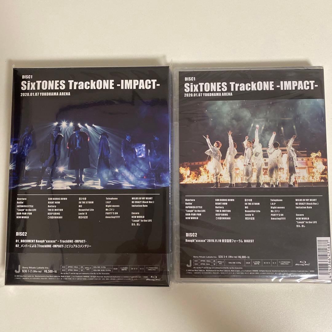 SixTONES/TrackONE-IMPACT-初回盤・通常盤〈2枚組〉
