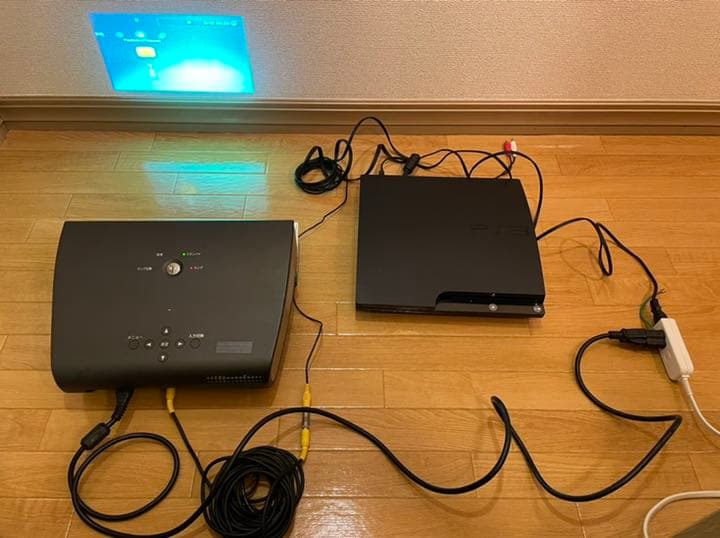 PS3&nasne&プロジェクター