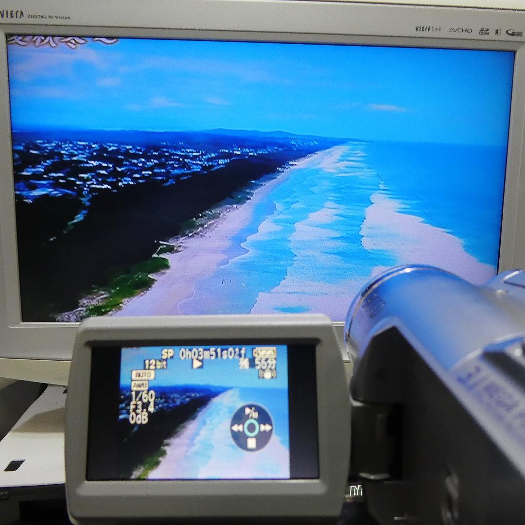 動作良好 パナソニック NV-GS300 MiniDVビデオカメラDVD化に最適