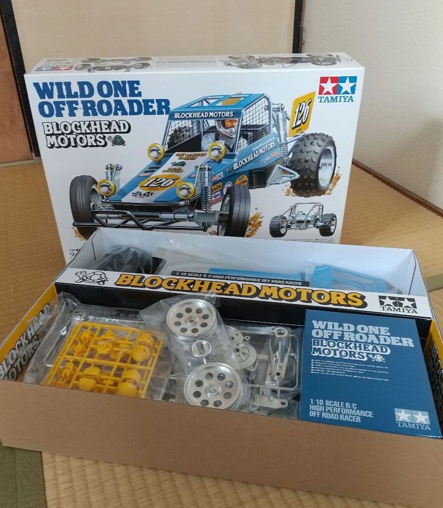 タミヤ WILD ONE OFF ROADER BLOCKHEAD MOTORS