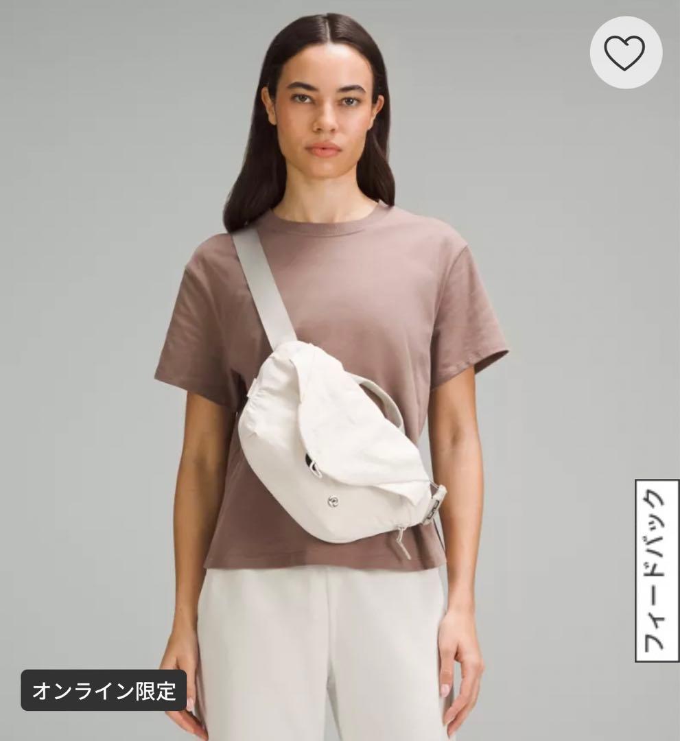 カーブ クロスボディバッグ 3L