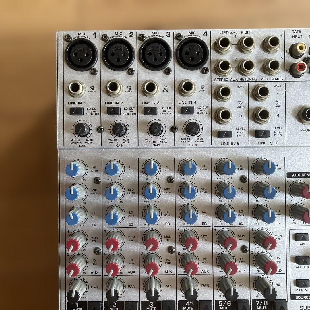 Behringer UB1204-pro アナログミキサー