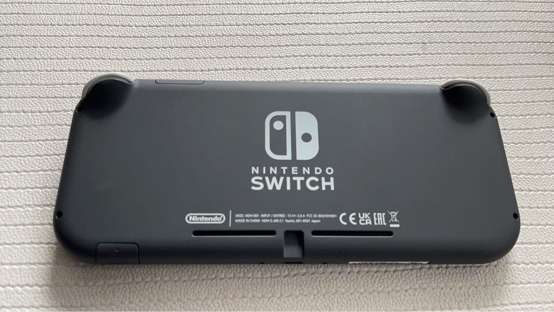 【美品】Nintendo Switch Lite 本体 グレー 箱付き