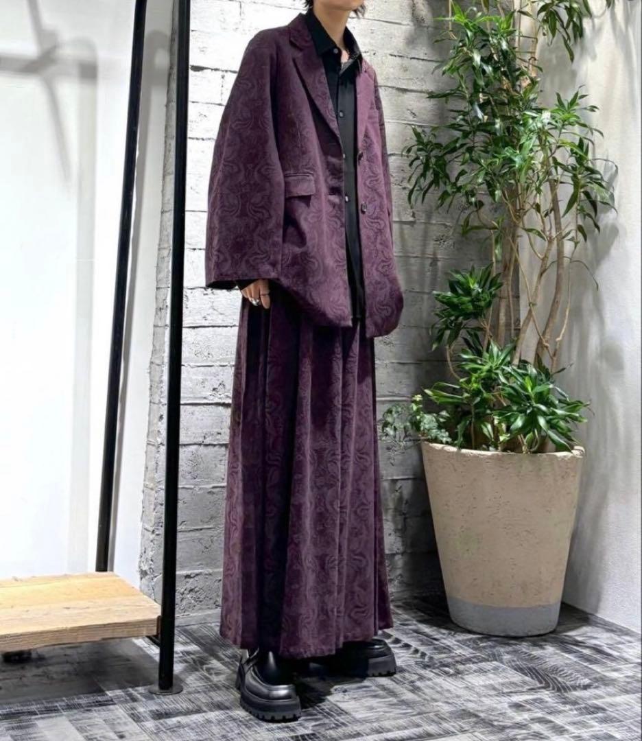【美品】HARE ヴィンテージソデアキビッグテーラージャケット ジャガード