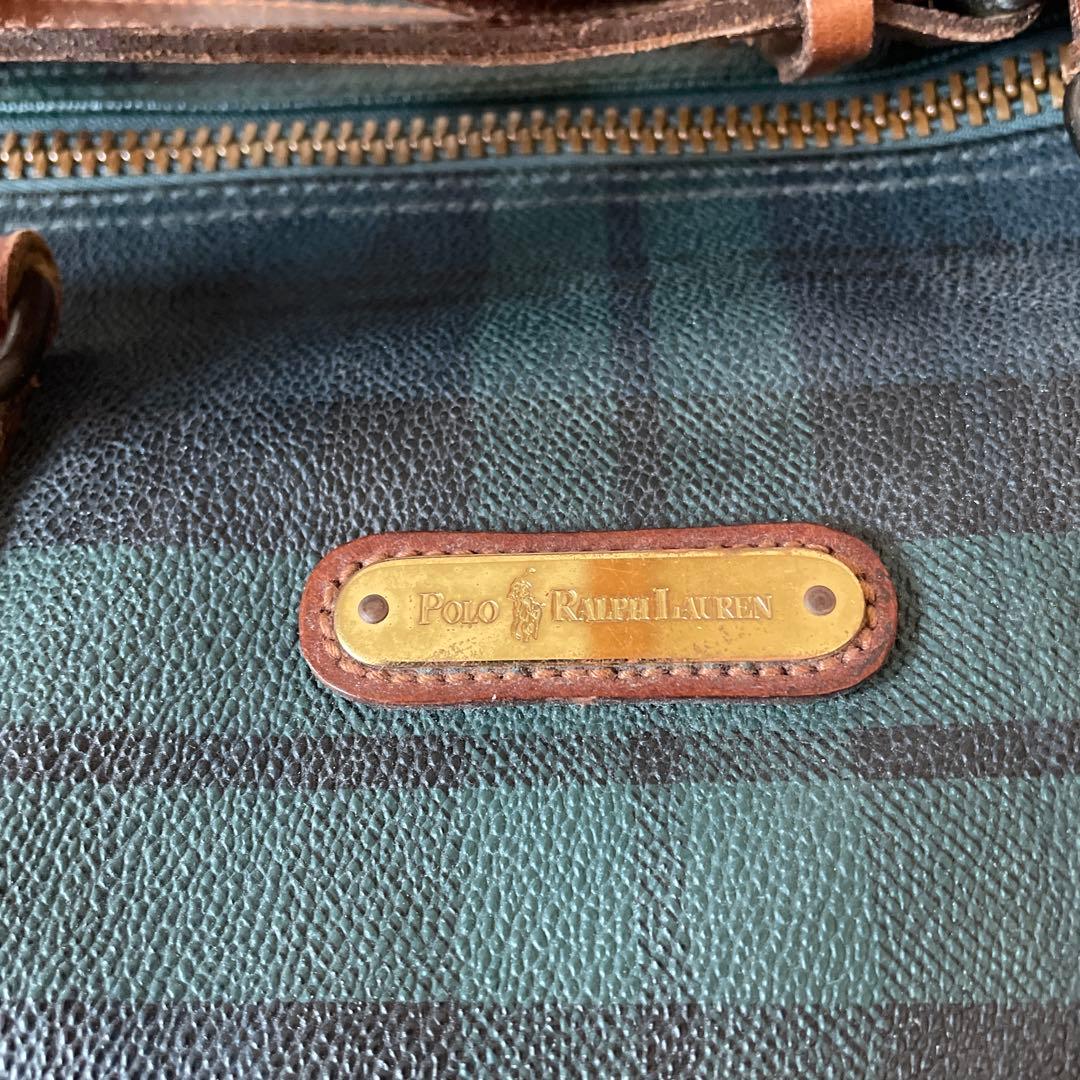Ralph Lauren ポロラルフローレン ボストンバック ブラックウォッチ