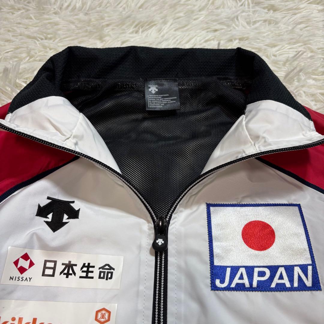 ひこにゃん　デサント　体操　日本代表　ウインドブレーカー　ピステ　ジャージ