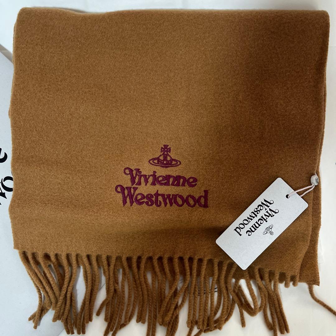 ユニセックスVivienne Westwood ブラウンマフラー