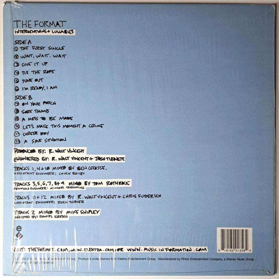 The Format　Interventions And Lullabies