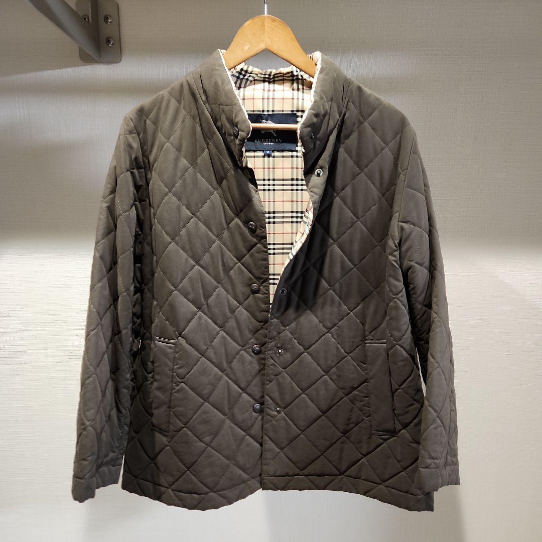BURBERRY キルティングジャケット フード付き インナーコート付き