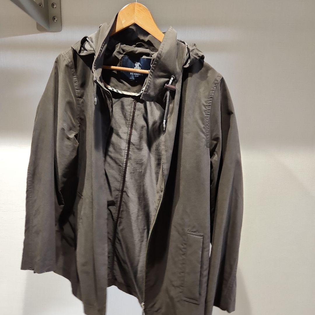 BURBERRY キルティングジャケット フード付き インナーコート付き