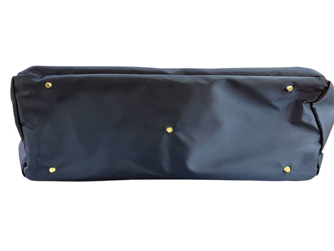MACKINTOSH マッキントッシュ ボストン ショルダーバッグ ネイビー系