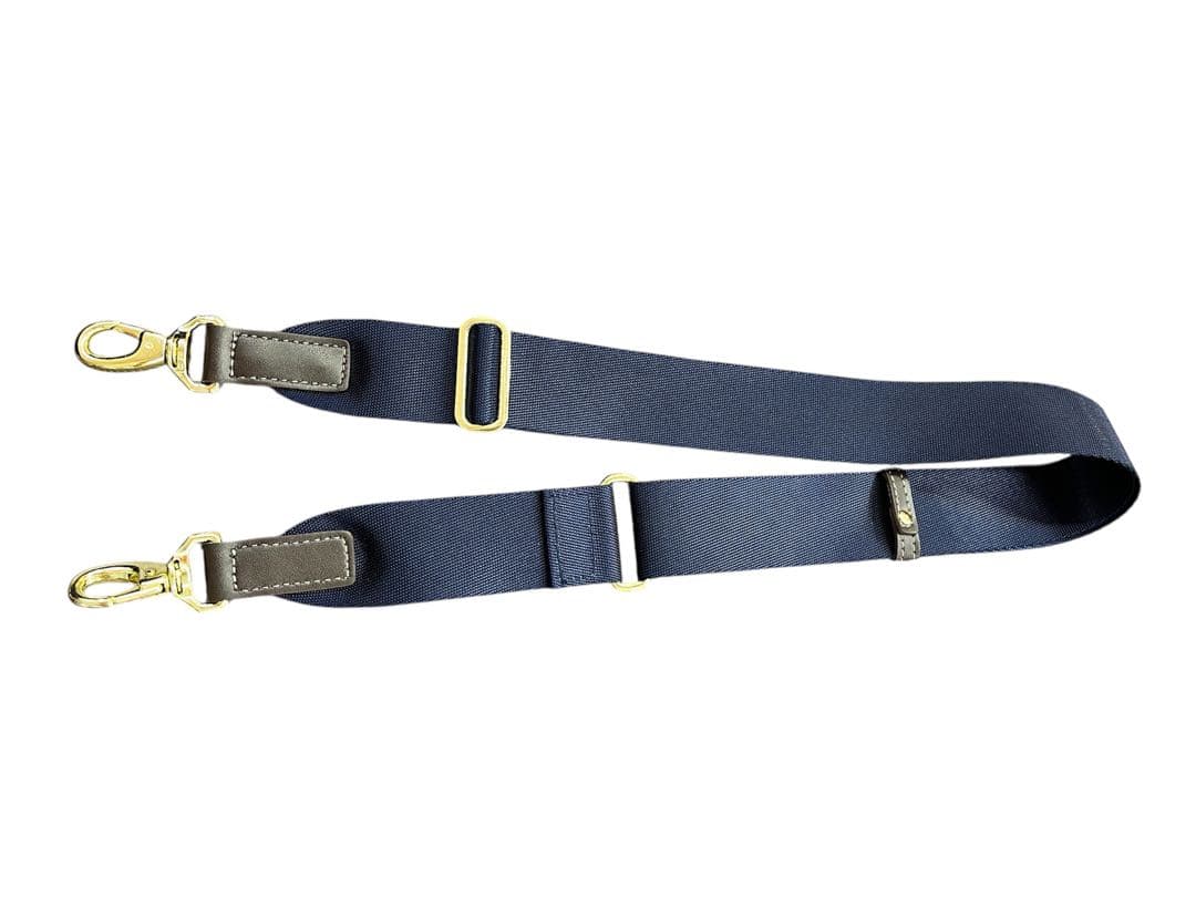 MACKINTOSH マッキントッシュ ボストン ショルダーバッグ ネイビー系