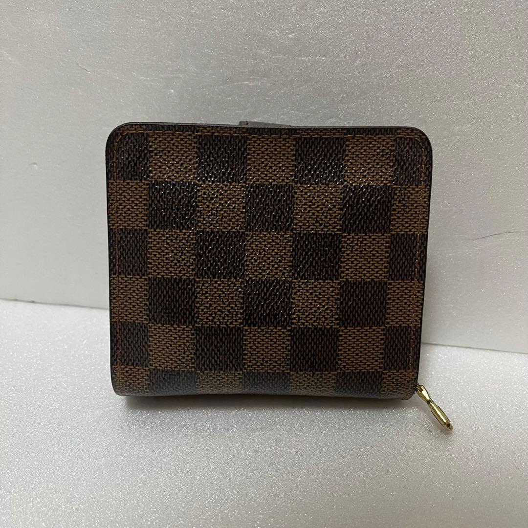 ルイヴィトン　ダミエ　コンパクトジップ　財布　小銭入れ　N61668