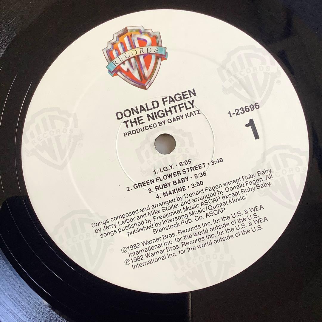 レコード美品! ドナルド・フェイゲン 1982年 US初版盤 RL刻印 RL刻印