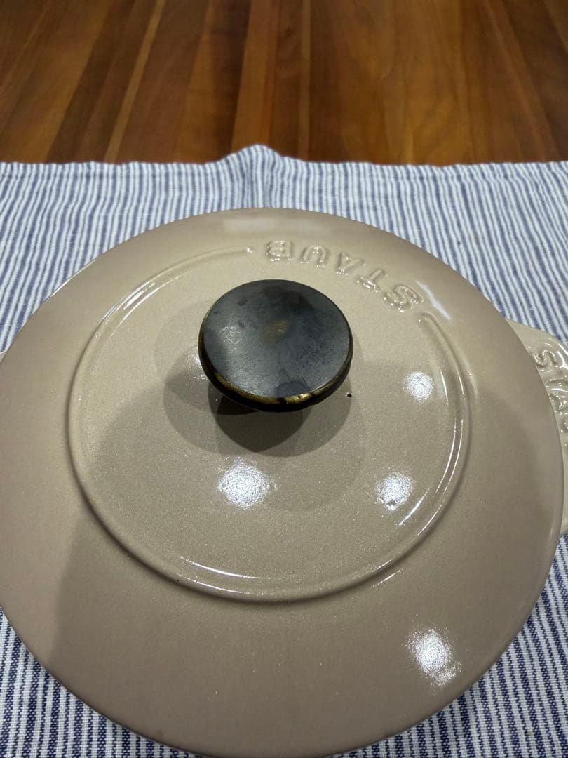 staub ストウブ ラ ココット de GOHAN リネン S 12cm