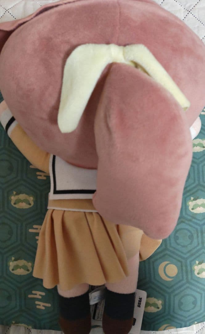 【美品】バンドリ　メガジャンボ寝そべりぬいぐるみ　山吹沙綾　ポッピンパーティー