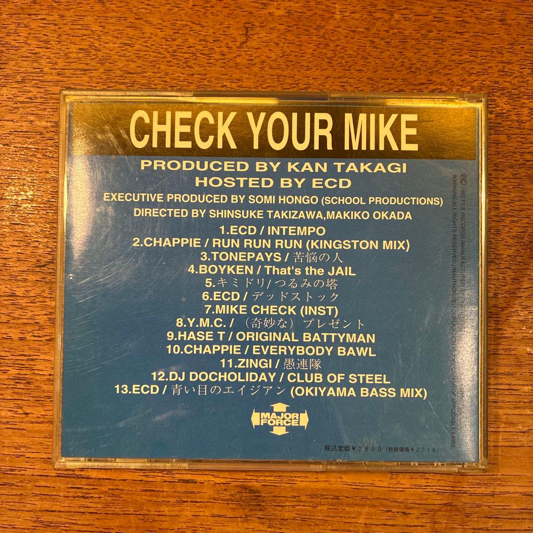 CHECK YOUR MIKE (MAJOR FORCE)メジャーフォース