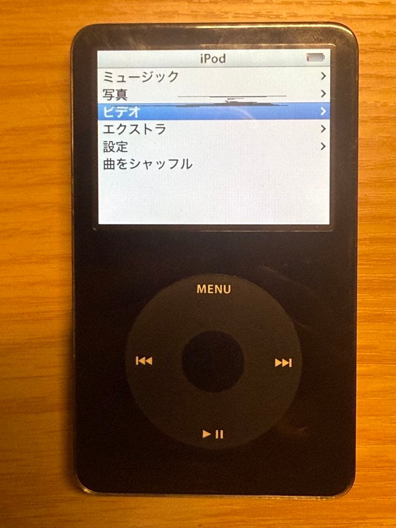 iPod Classic A1136 30GB 美品 動作確認済み ケーブル付