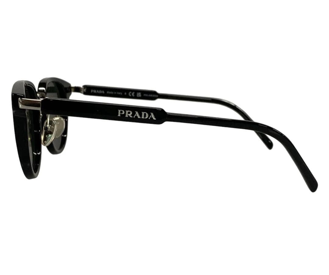 極美品、付属品有、PRADA プラダ ロゴサングラス SPR 17Y ボストン型