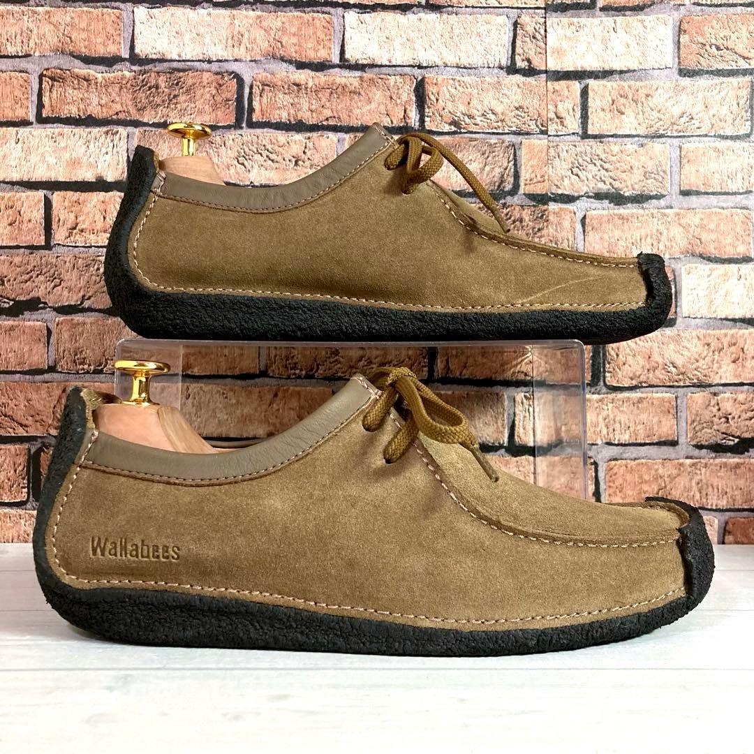 美品■クラークス■チャッカブーツ✨ナタリー スエード モカシン ワラビー
