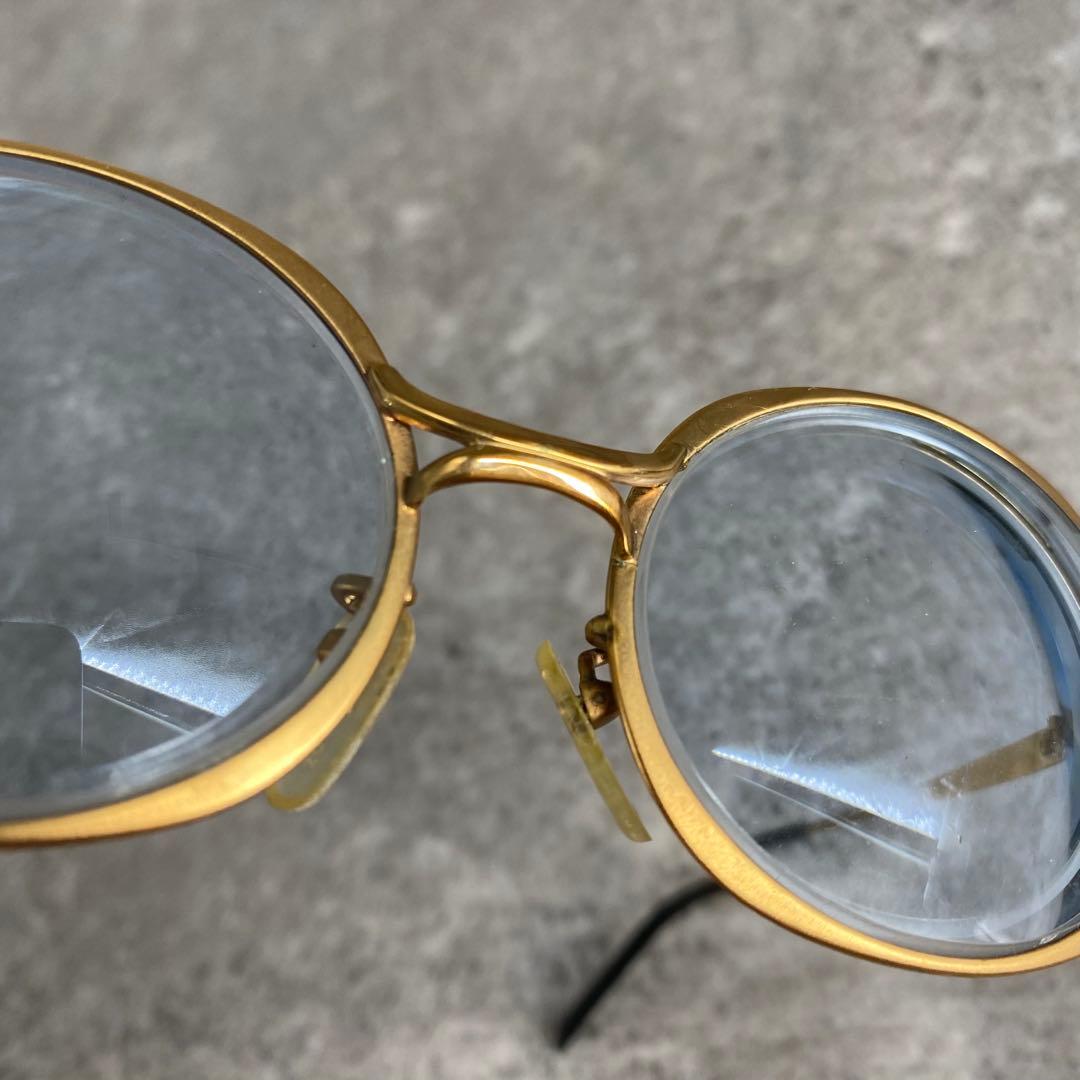 小物 Vintage Dior gold frame sunglasses