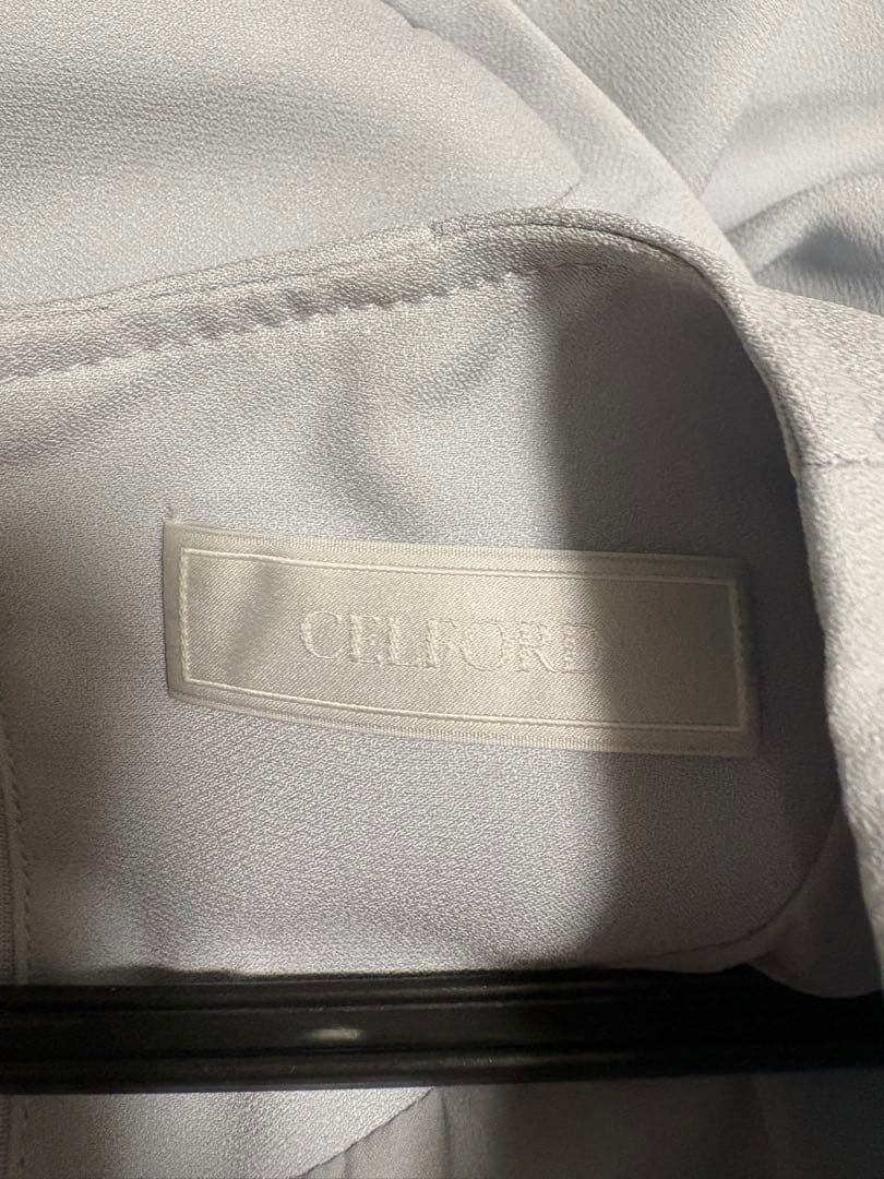 バックサテンタックワンピース　セルフォード　CELFORD