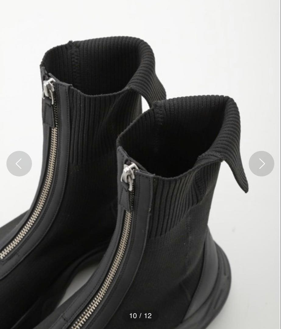 お値下げ♥️ emmi atelier Vibram ニットブーツ エミ　ブラック