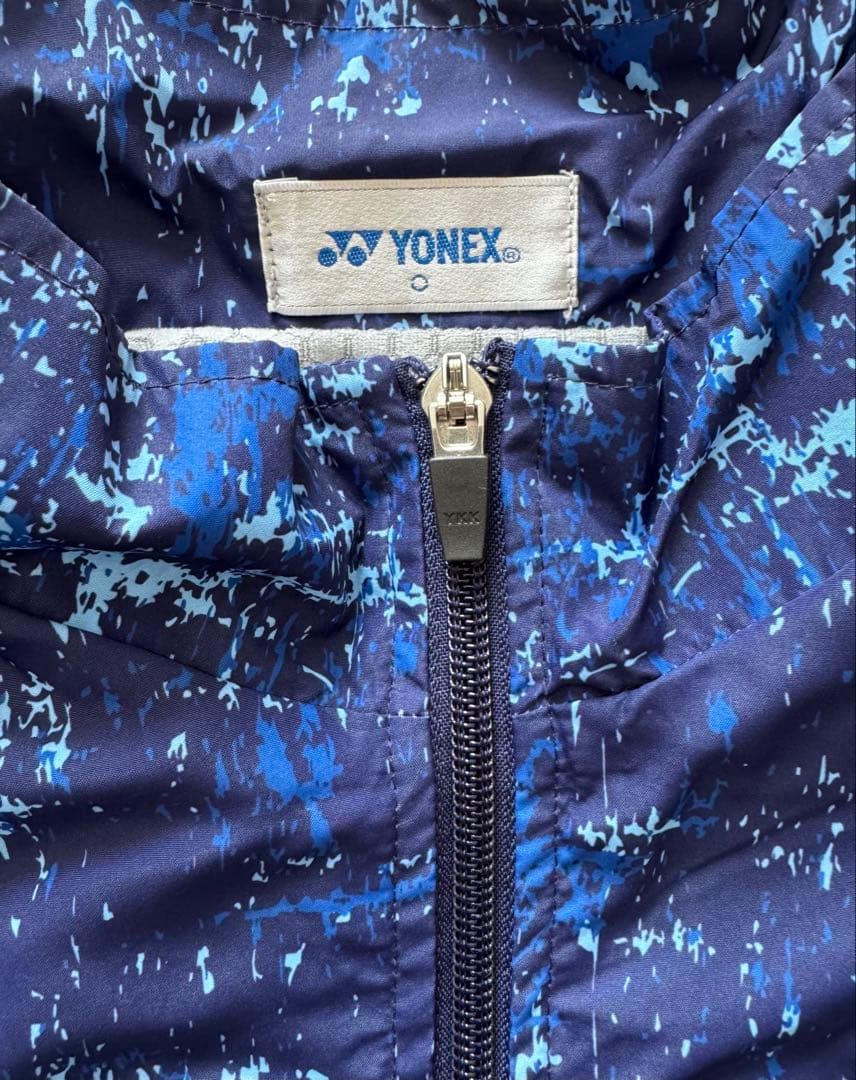 YONEX ブルー ウィンドブレーカー Oサイズ