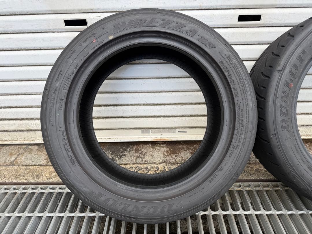 DUNLOP DIREZZA ZIII 205/50R16 中古 2本中古
