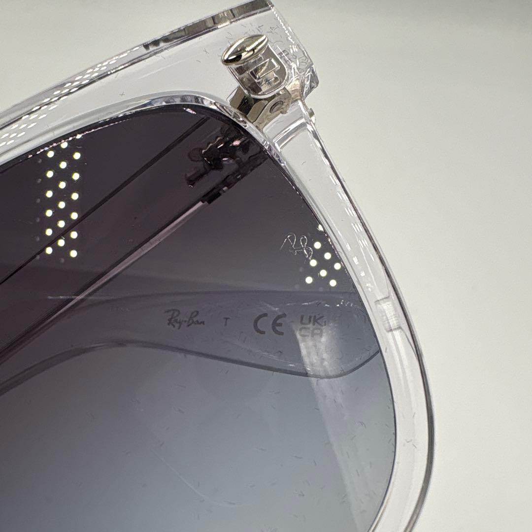 ✨美品✨ レイバン Ray-Ban RB4401D クリアフレーム サングラス