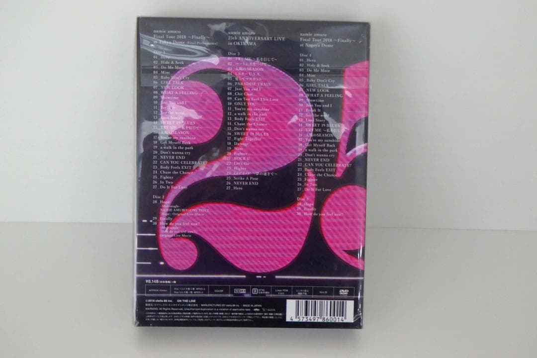 未開封　安室奈美恵namie amuro Final Tour 2018～DVD