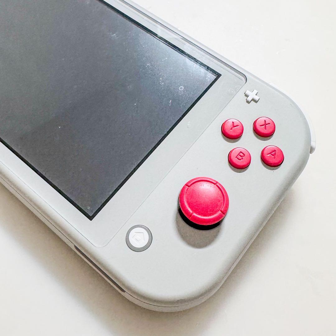 Nintendo Switch Lite グレー　ポケモン　ザシアン・ザマゼンタ