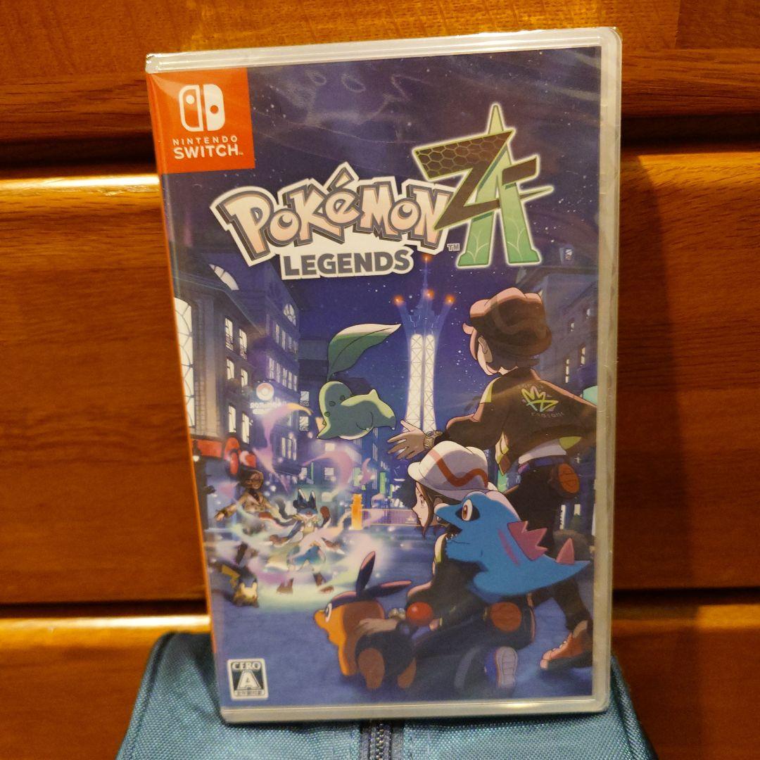 新品Switch 版ポケモンレジェンズZ-A ソフトLEGENDS初回特典付