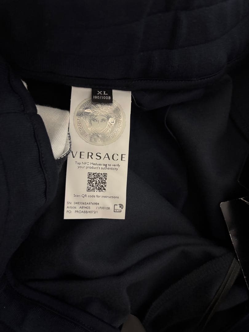 VERSACE 海洋生物プリント パンツ XL