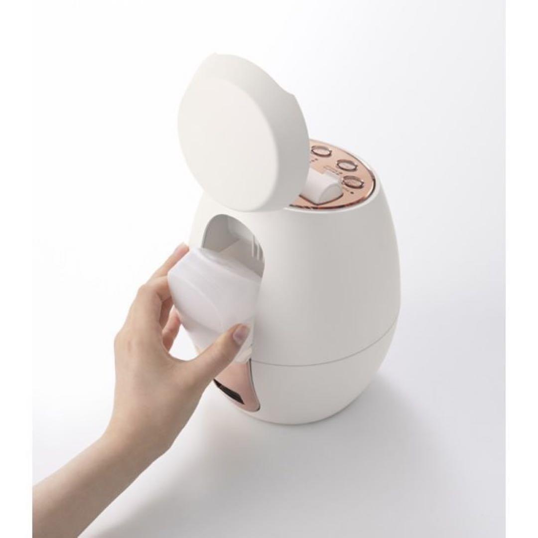 【 新品 ・未使用 】ヤーマン 美顔器 IS97W クリアスキンナノスチーマー