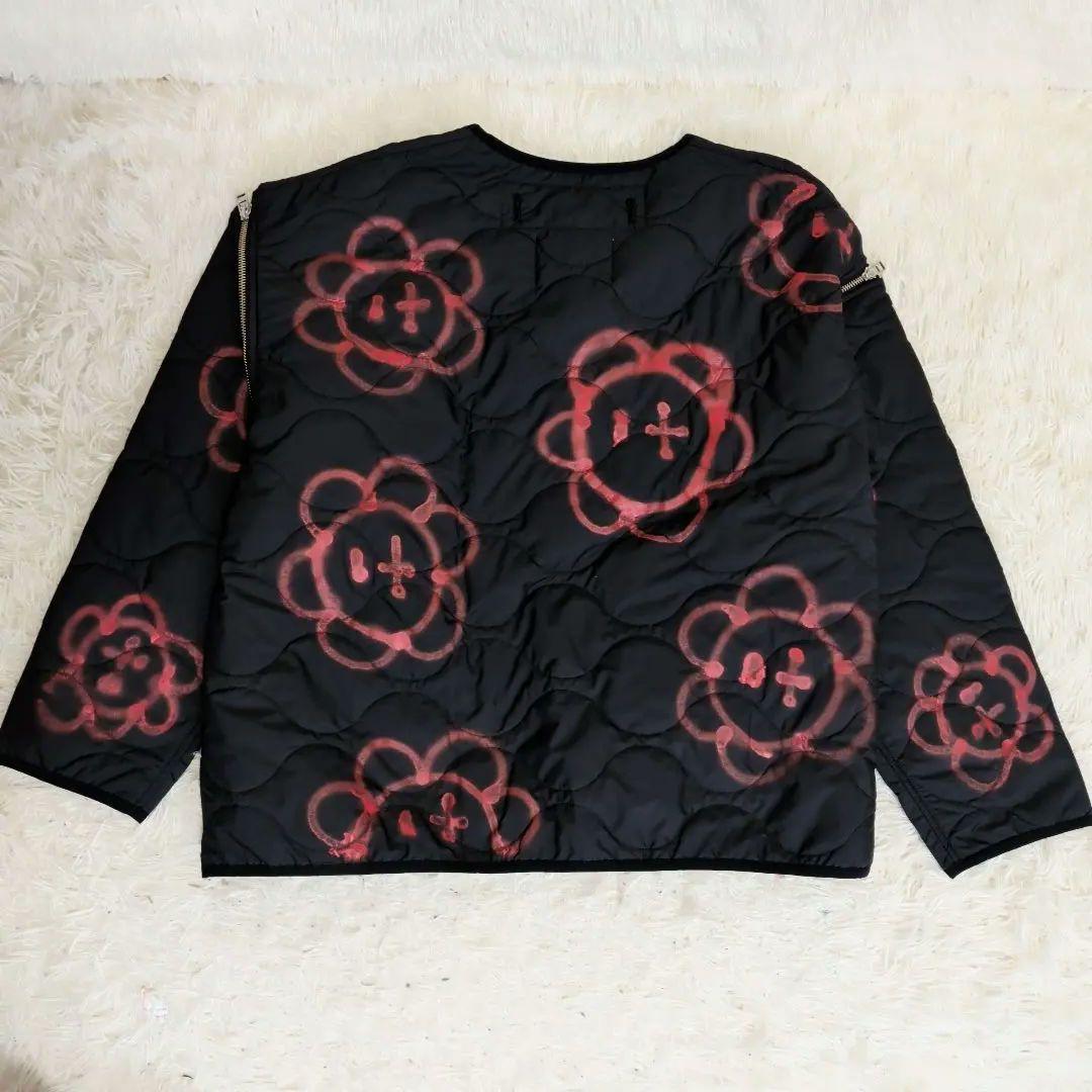 【新品】25AW amok 花柄 キルティング　ブルゾン Guernika