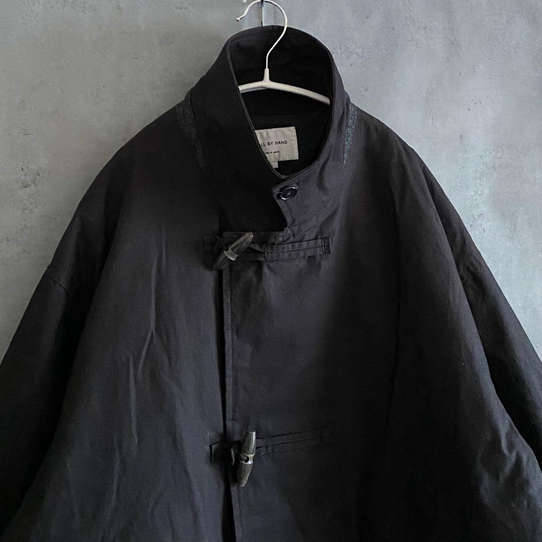 25AWスティルバイハンド STILL BY HAND 中綿 ダッフルコート 黒