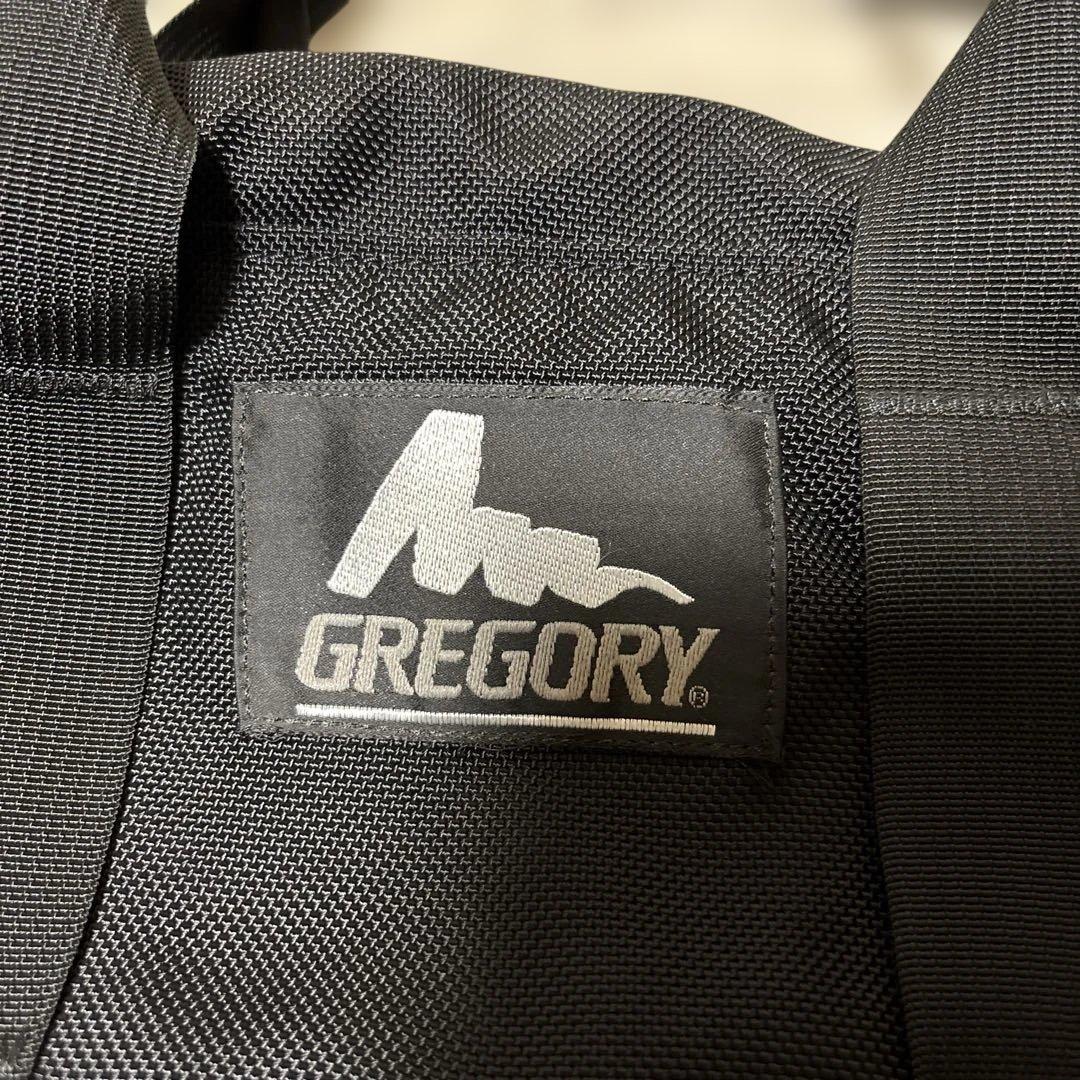 GREGORY ブラック ボストンバッグ　M
