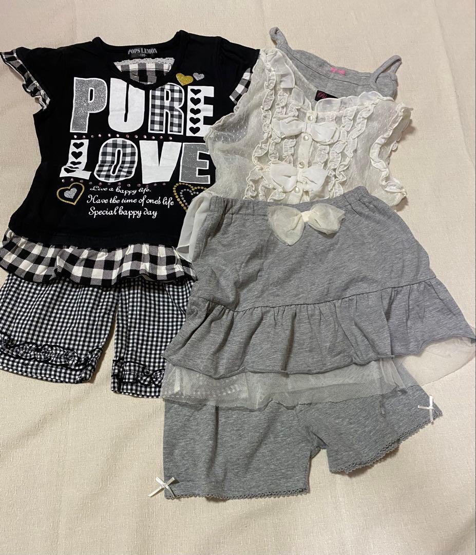 まとめ売り　女の子　子供服　130㎝　オールシーズン　　約31セット総数約82点