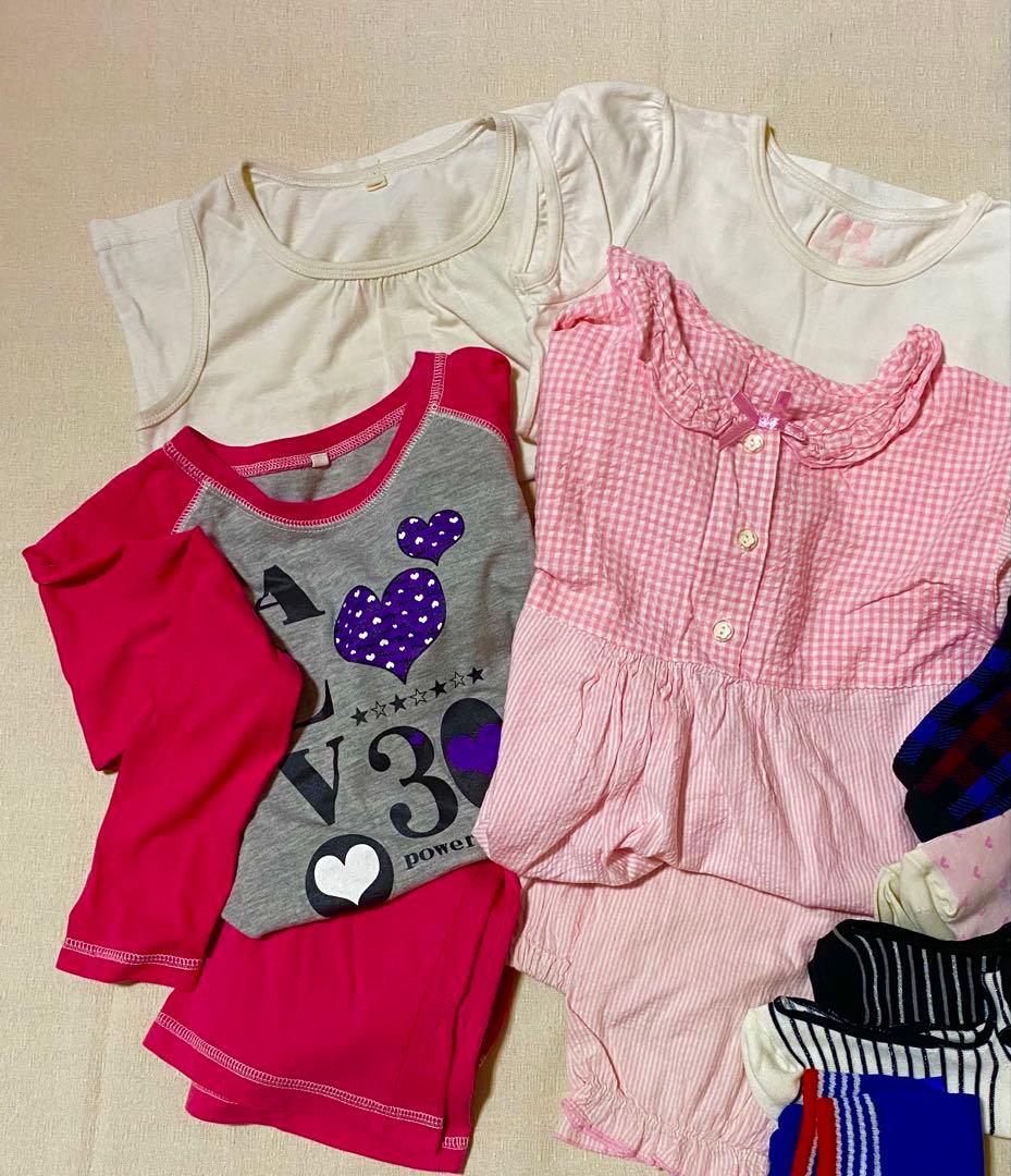 まとめ売り　女の子　子供服　130㎝　オールシーズン　　約31セット総数約82点