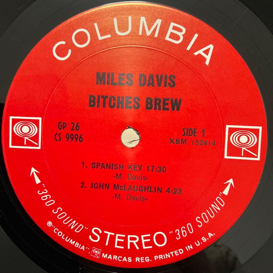 マイルスデイヴィス Bitches Brew USオリジナル　レコード